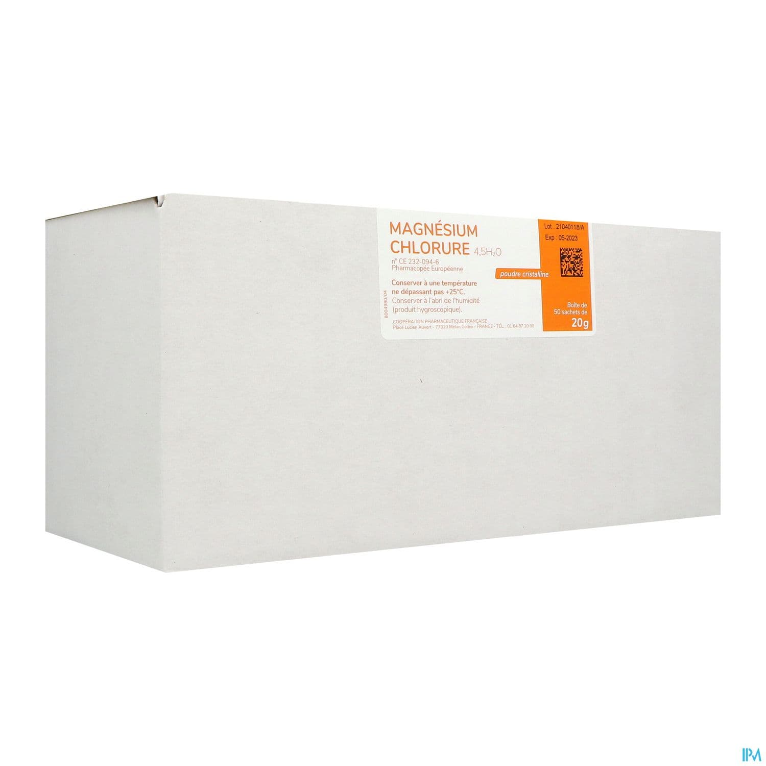 MAGNESIUM CHL COOPER PUR SAC20G 50