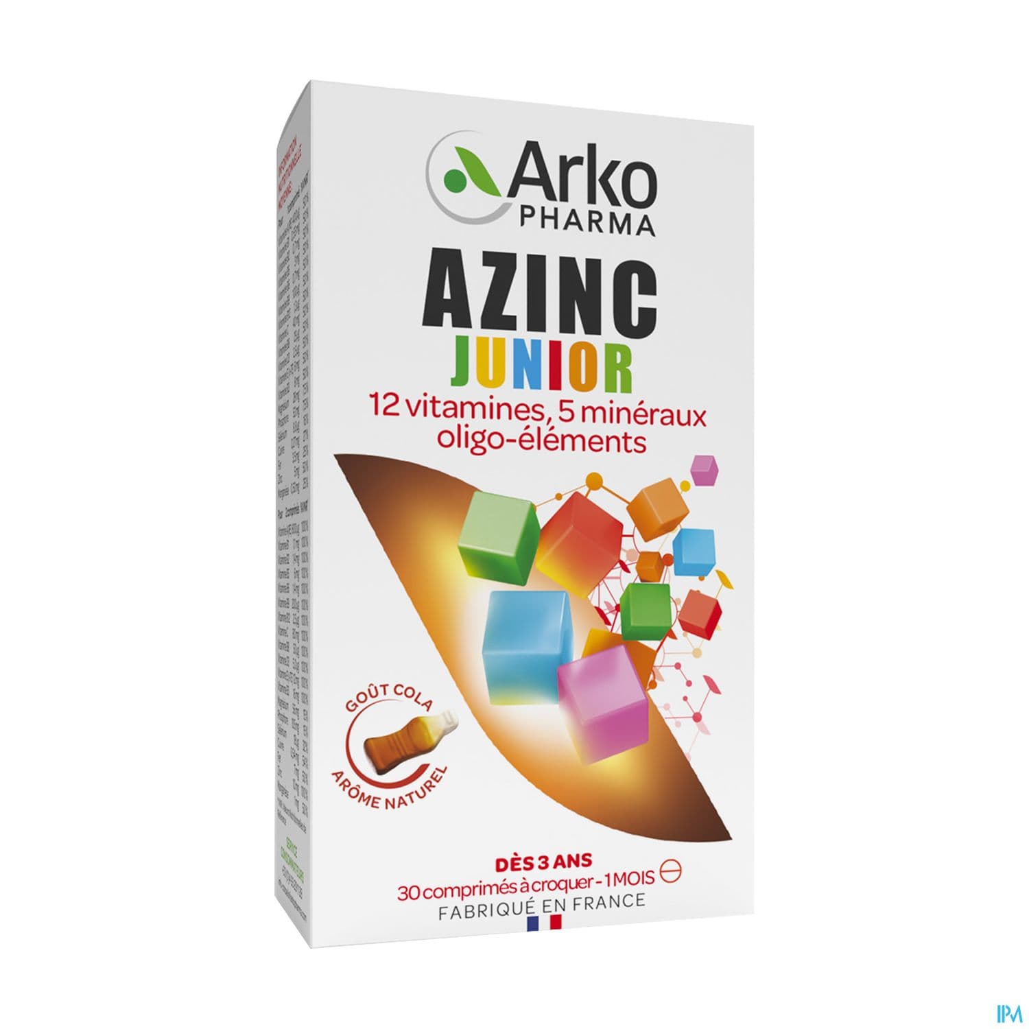 AZINC VITALITE JUNIOR COLA CPR 30