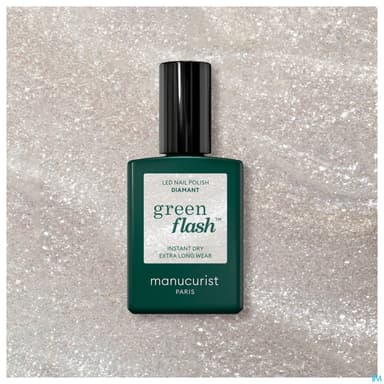 Manucurist Green Flash Vernis A Ongles Diamant 15ml