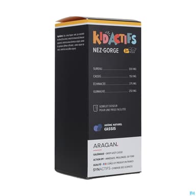 Synactifs Kidactifs Nez Gorge Sirop 125ml