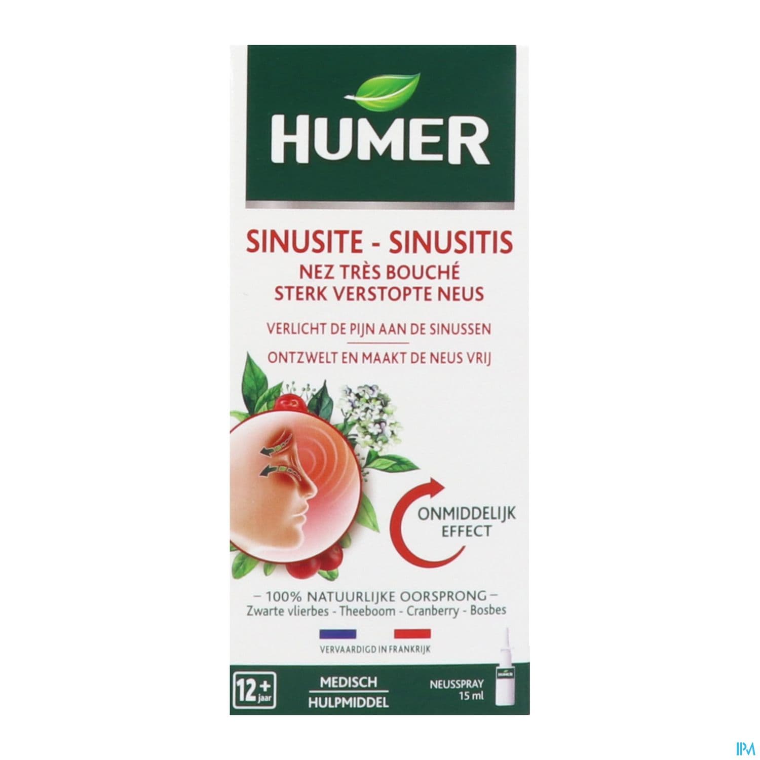 HUMER SINUSITE SPR 15ML