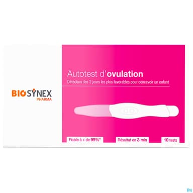 BIOSYNEX TEST OVULATION X10