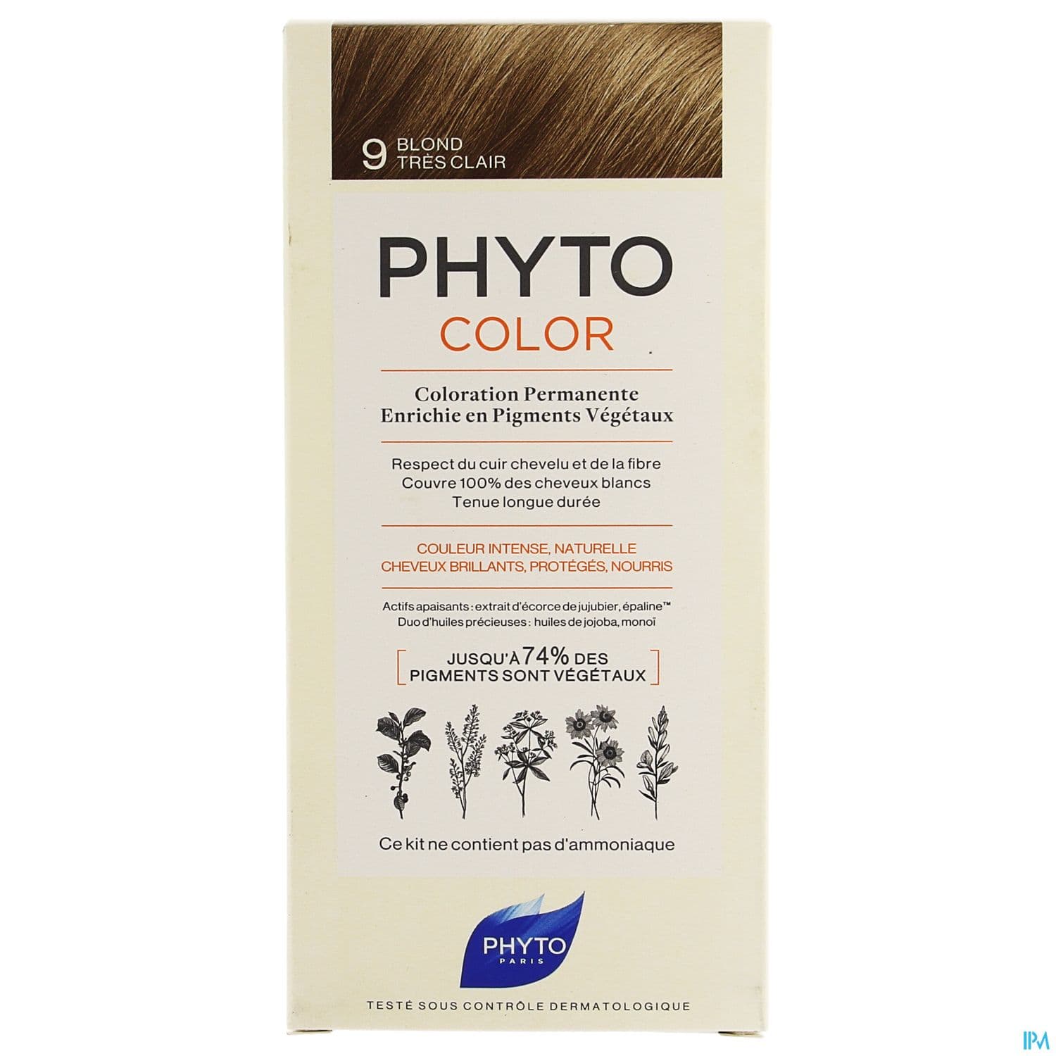 PHYTO COLOR 9 BLOND TRES CLAIR