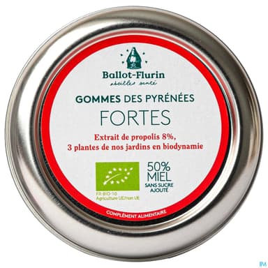 Ballot Flurin Gommes Fortes Pyrenees Bio 30g