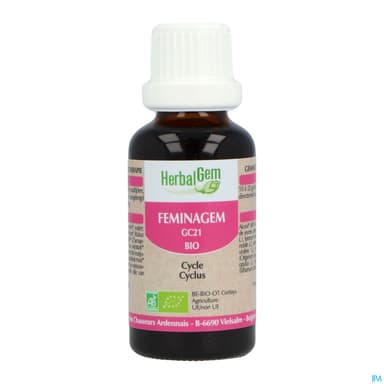 Herbalgem Feminagem Gc21 Confort Menstruel Bio 30ml