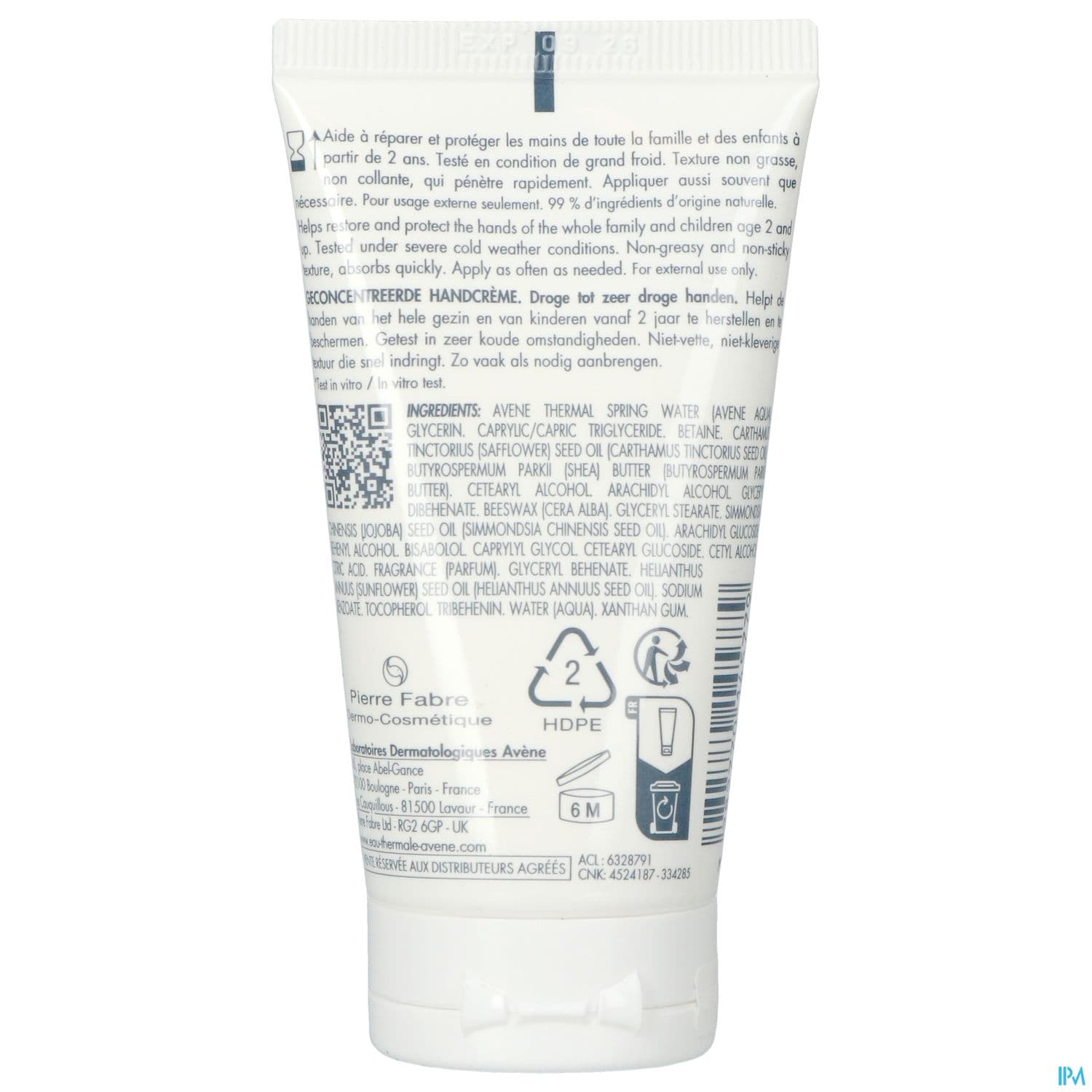 AVENE COLDCREAM CR MAIN CONC 50ML