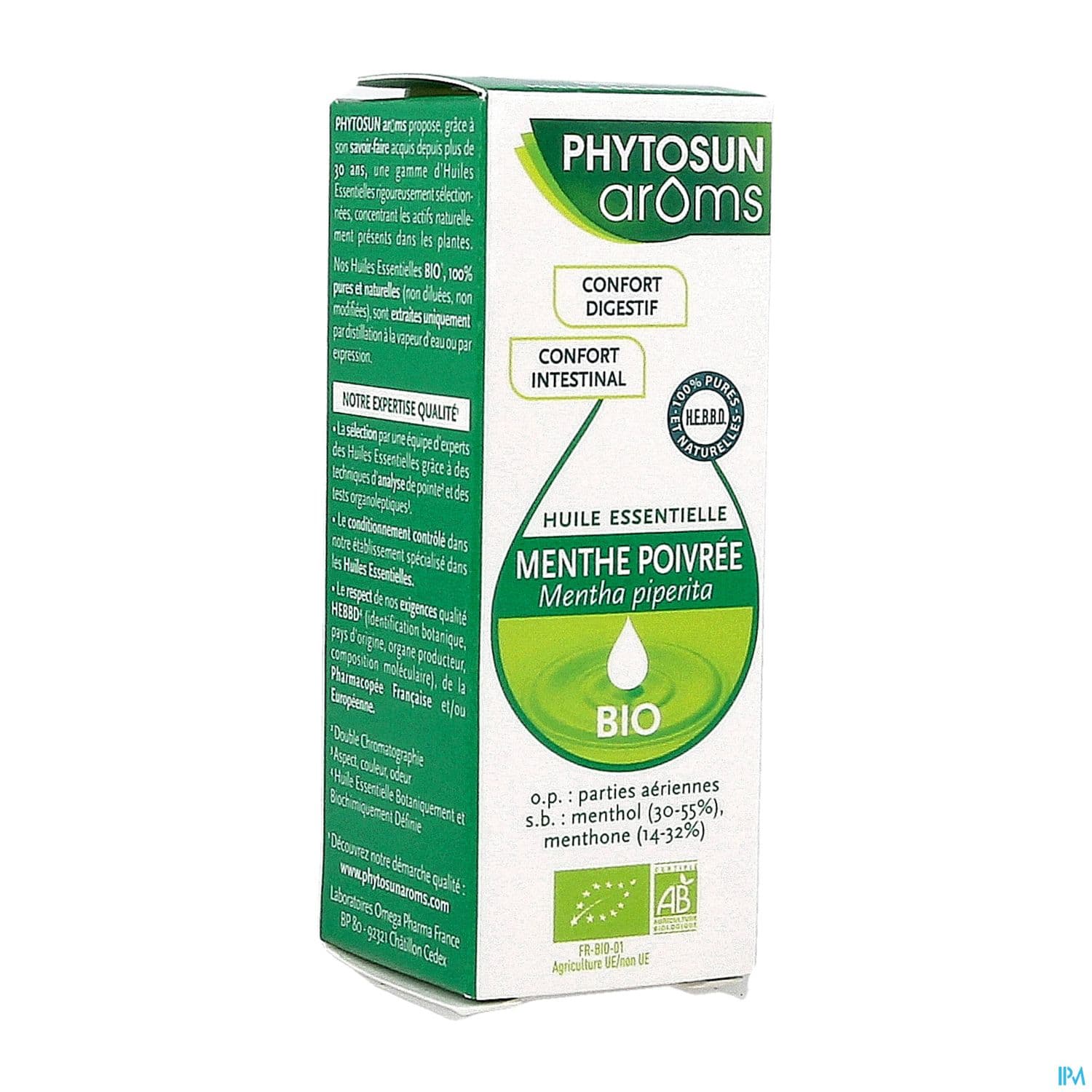 PHYTOSUNAROM MENTHE POI BIO HE10ML