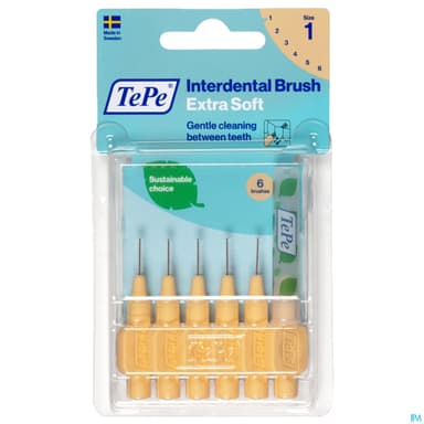 Tepe Brossette Interdentaire Extra Souple Orange X6