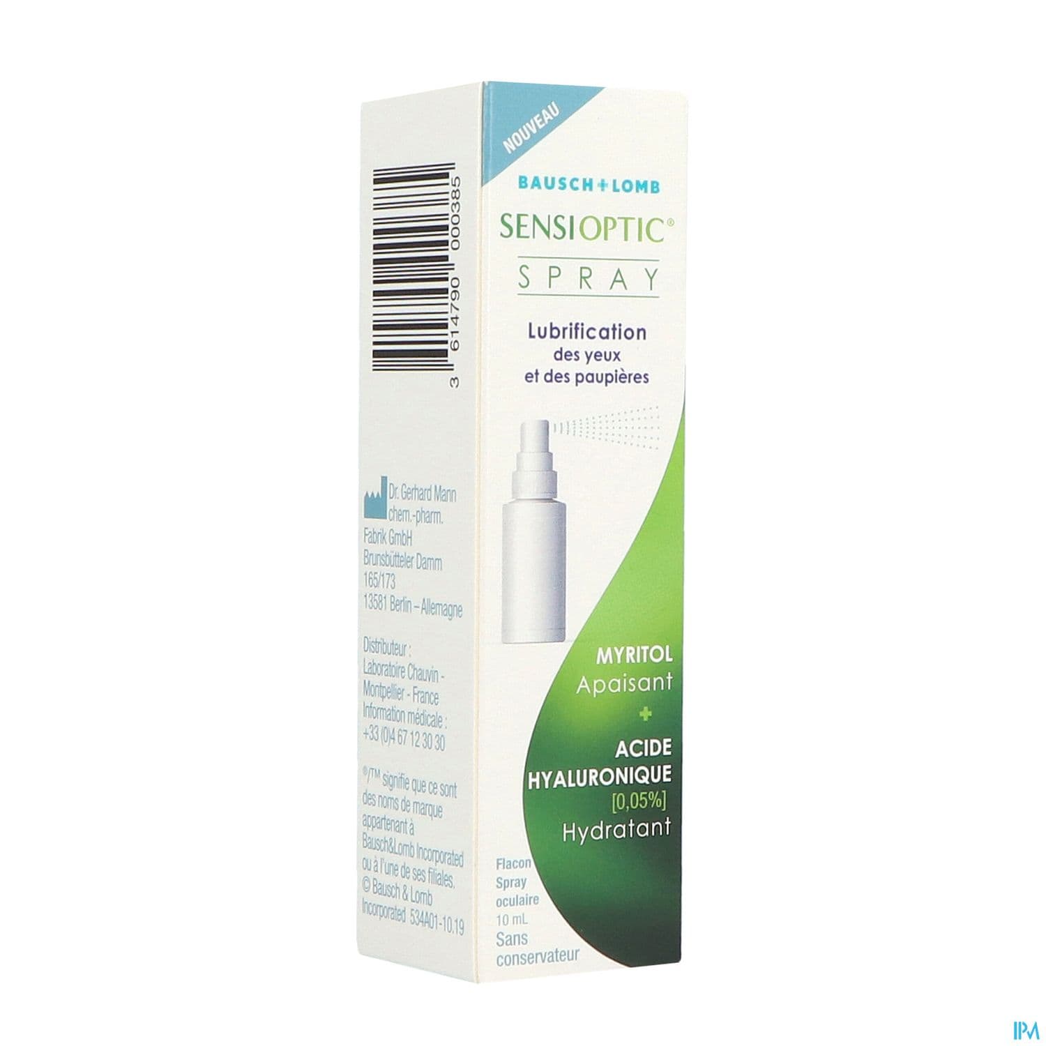 SENSIOPTIC SPRAY 10ML