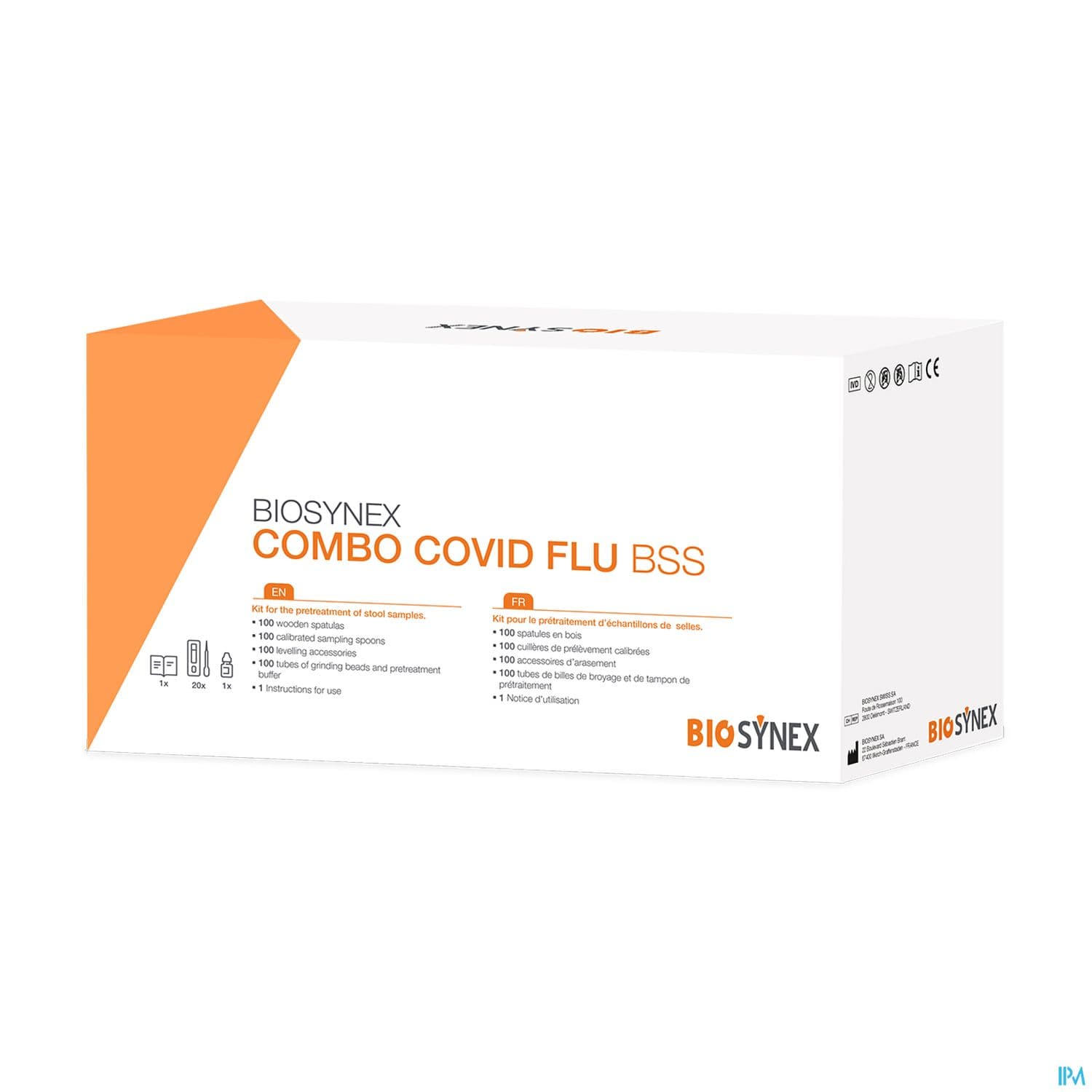 BIOSYNEX COMBO COVID FLU RSV X25