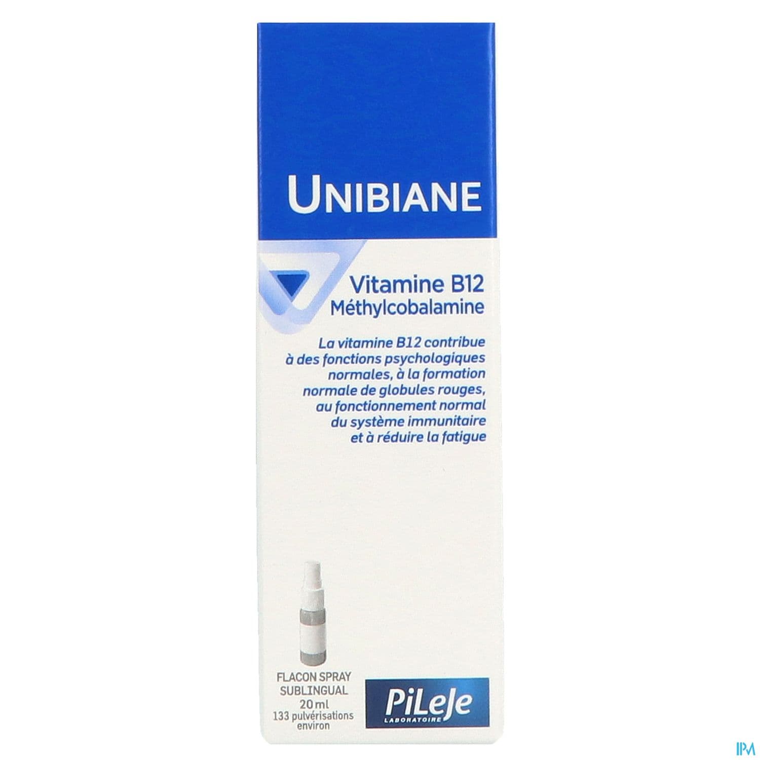 Unibiane Vitamine B12 Fl Pompe 20ml