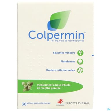 COLPERMIN 187MG GELULE 30