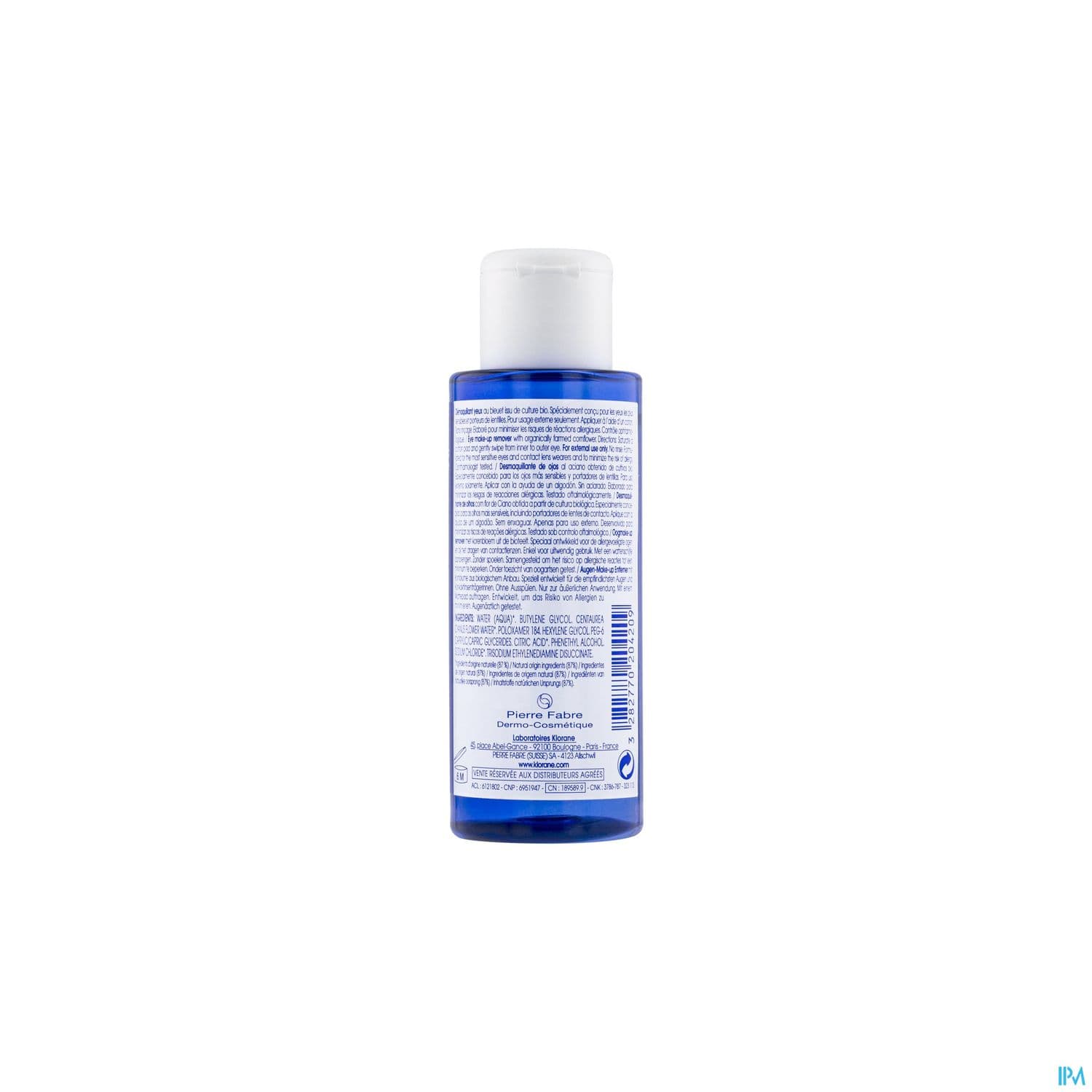 KLORANE DEMAQ YEUX BLEUET 100ML