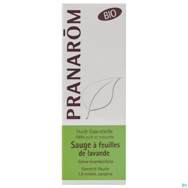 Sauge Feuilles Lavande Bio Hle Ess 10ml Pranarom