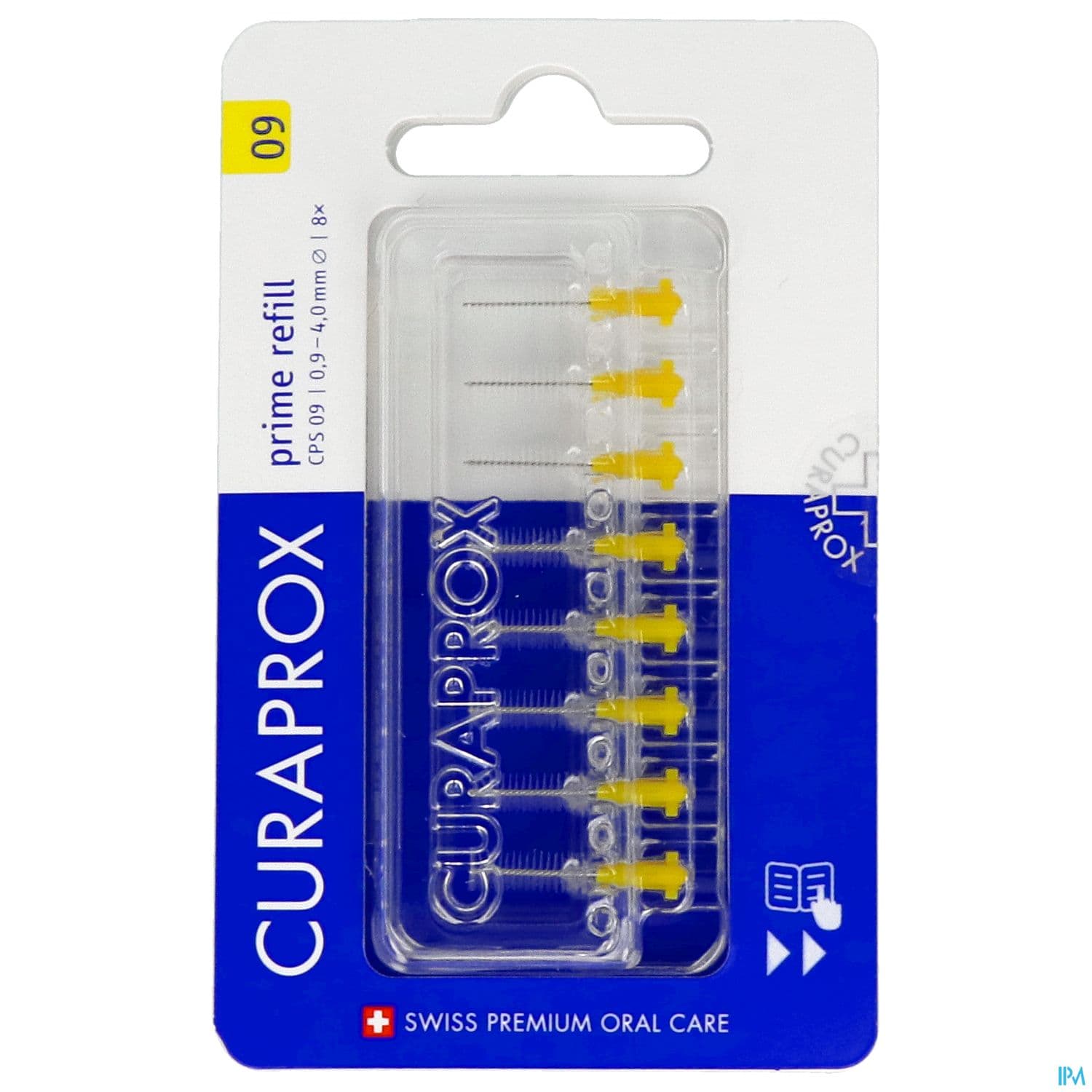 Curaprox Prime Refill Brossette Interdent Jaune 8