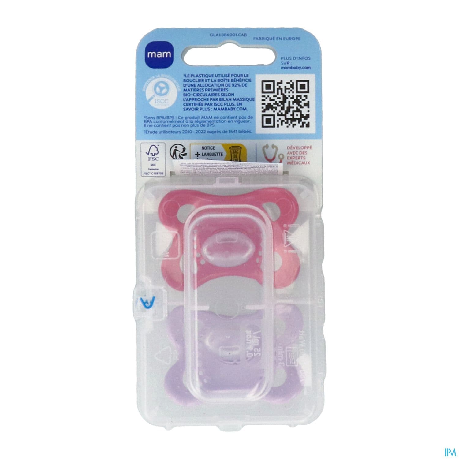 SUCET MAM ORIGIN NATUR SIL 2-6M X2