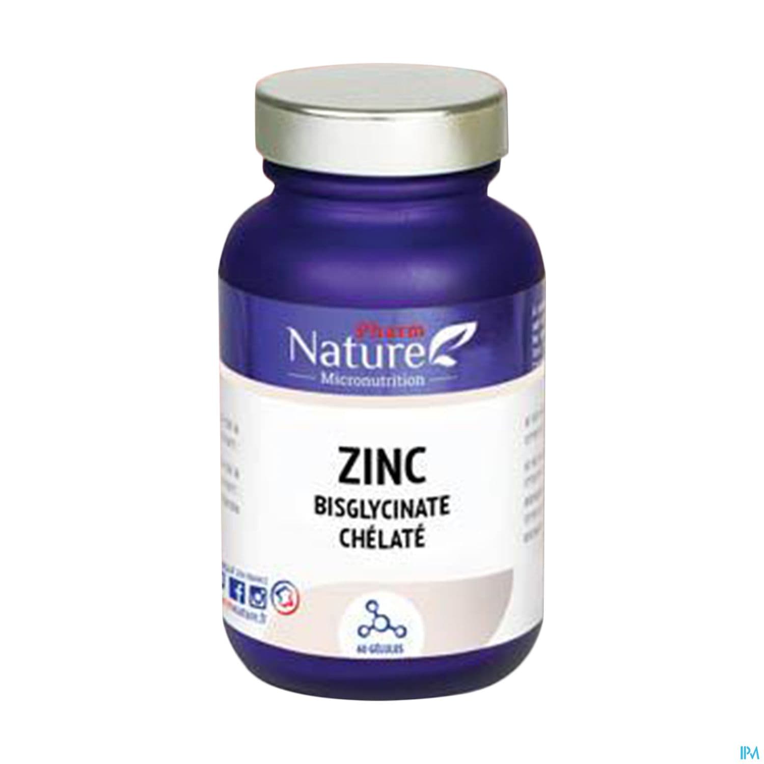 NATURE ATT ZINC GELULE 60