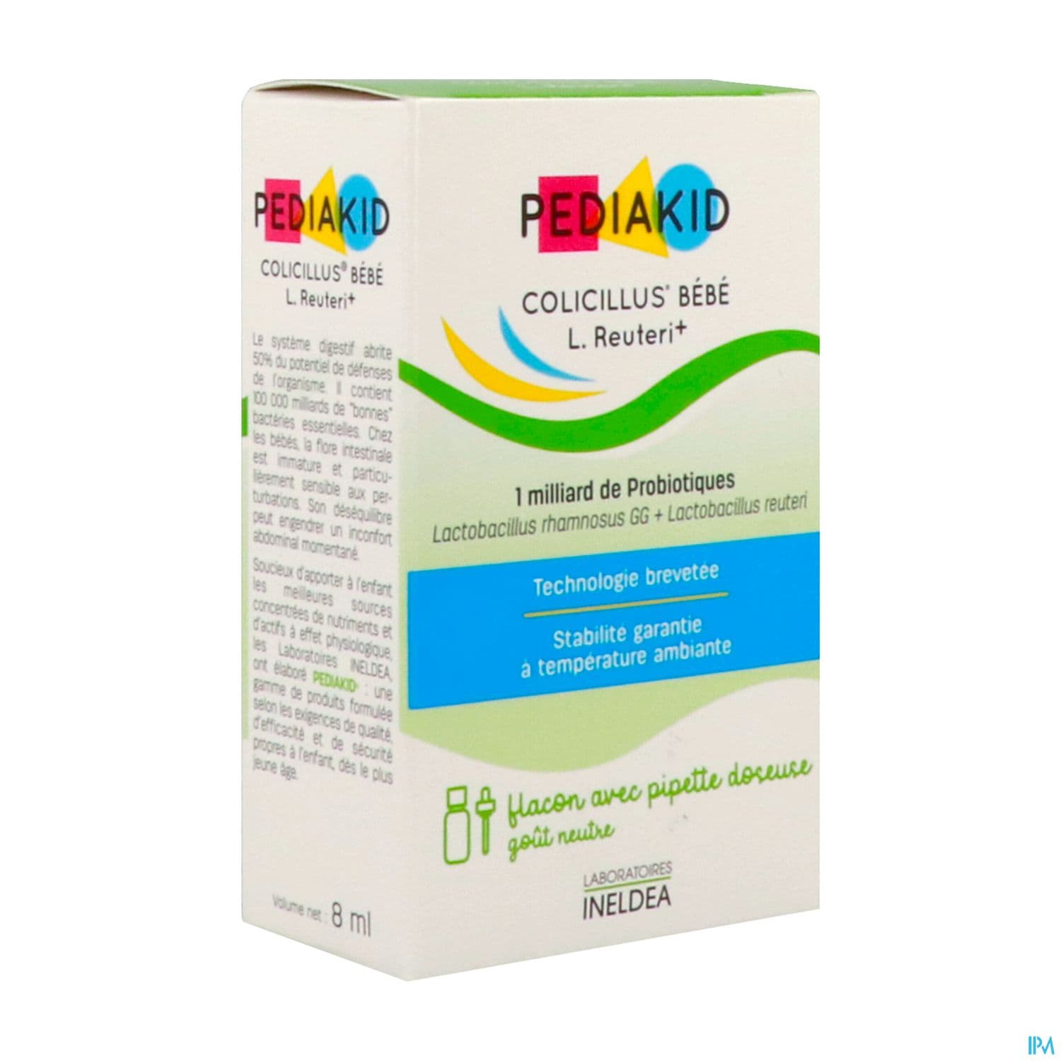 PEDIAKID COLICILLUS BB L.REUT+ 8ML