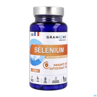 Granions Selenium Immunite Antioxydant Gelule 60
