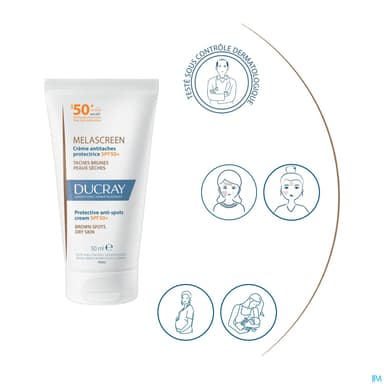 Ducray Melascreen Uv Creme Antitaches Spf50+ 50ml