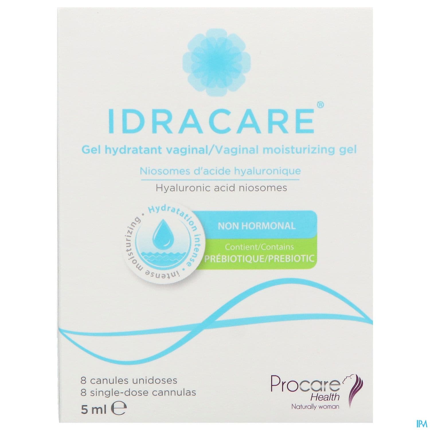 Idracare Gel Hydratant Vaginal Dose 5ml 8
