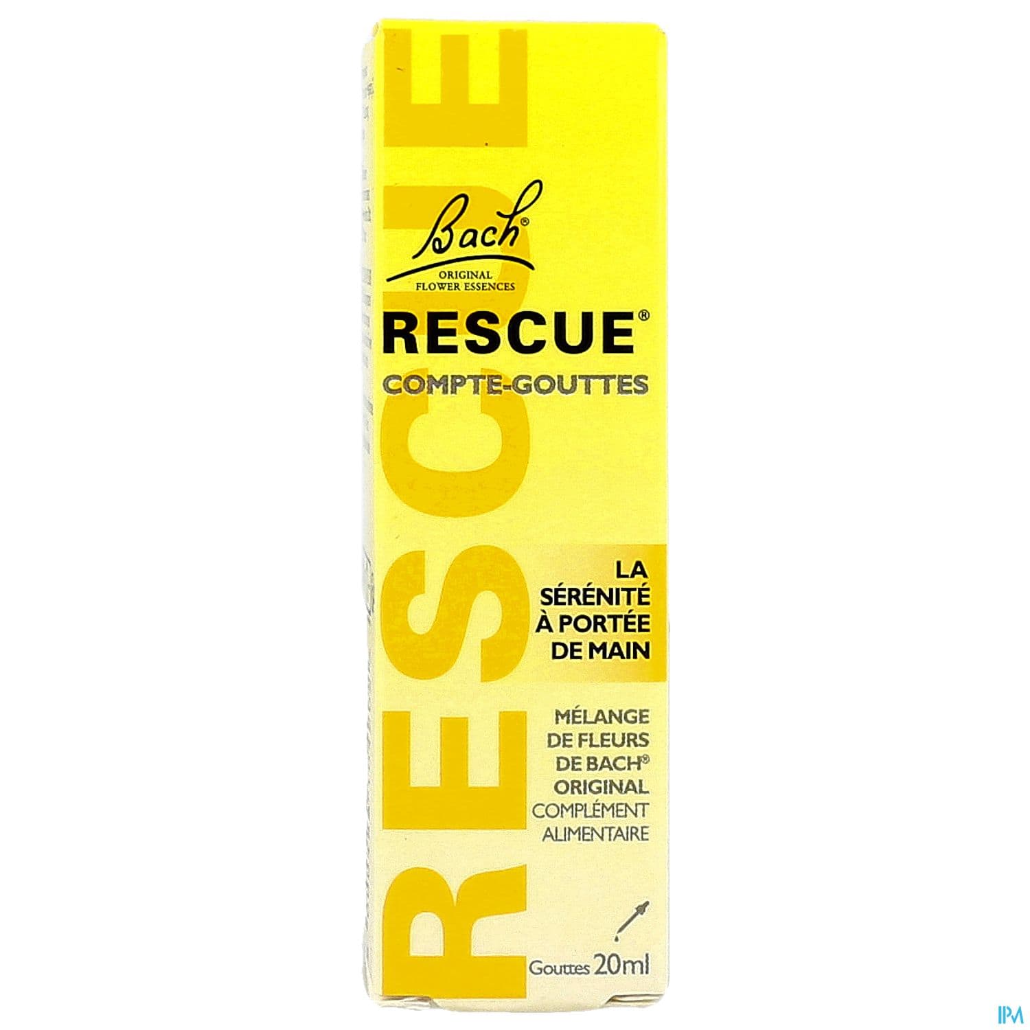 Rescue Bach Compte Gouttes 20ml