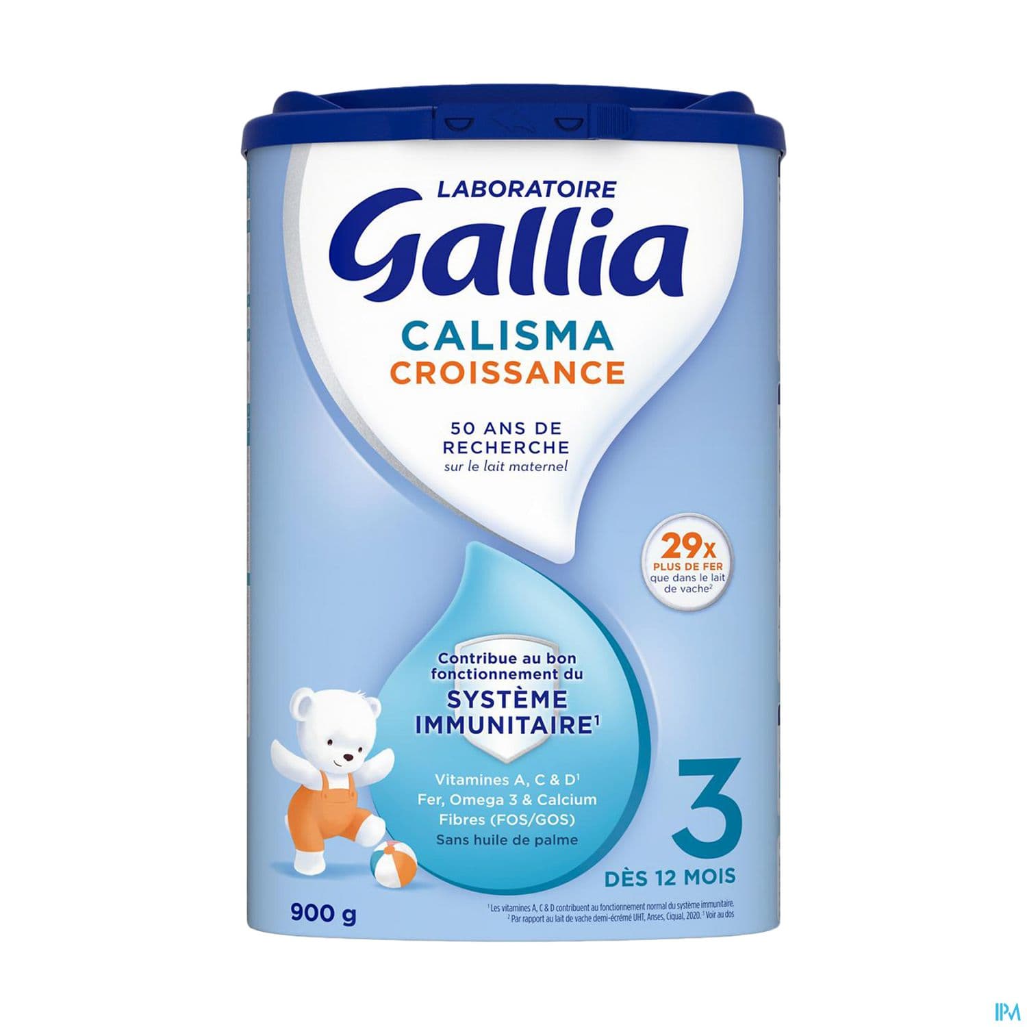 Gallia Calisma Croissance Poudre 900g