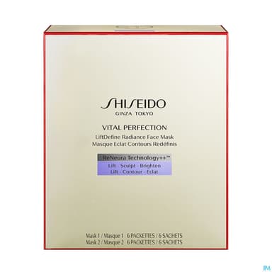 Shiseido Vital Perfection Masque Tissu X6