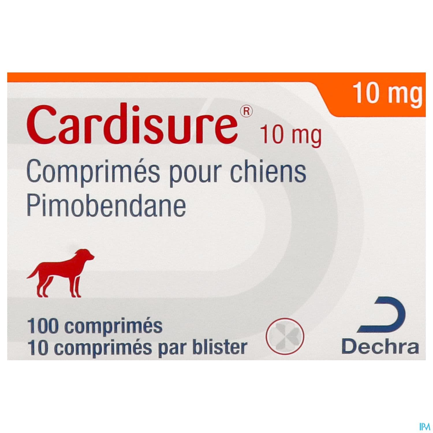 Dechra Cardisure 10mg Chien Comprime 100