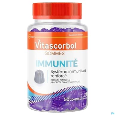 Cooper Vitascorbolgommes Immunite 50