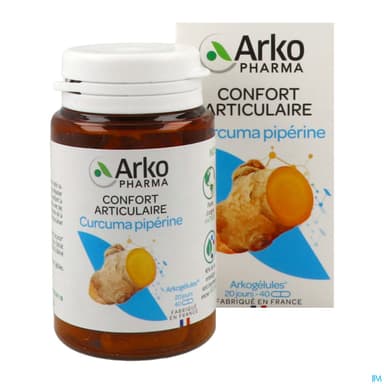 ARKOG CURCUMA+PIPERINE BIO GELU 40