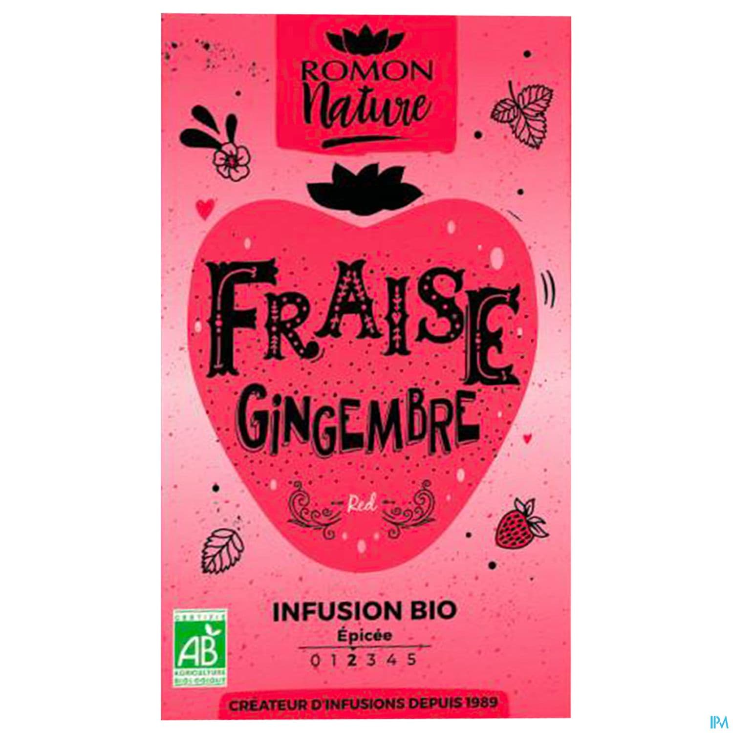 ROMON NATUR INF BIO FRAISE SAC16