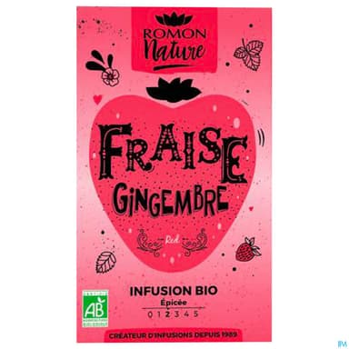 ROMON NATUR INF BIO FRAISE SAC16
