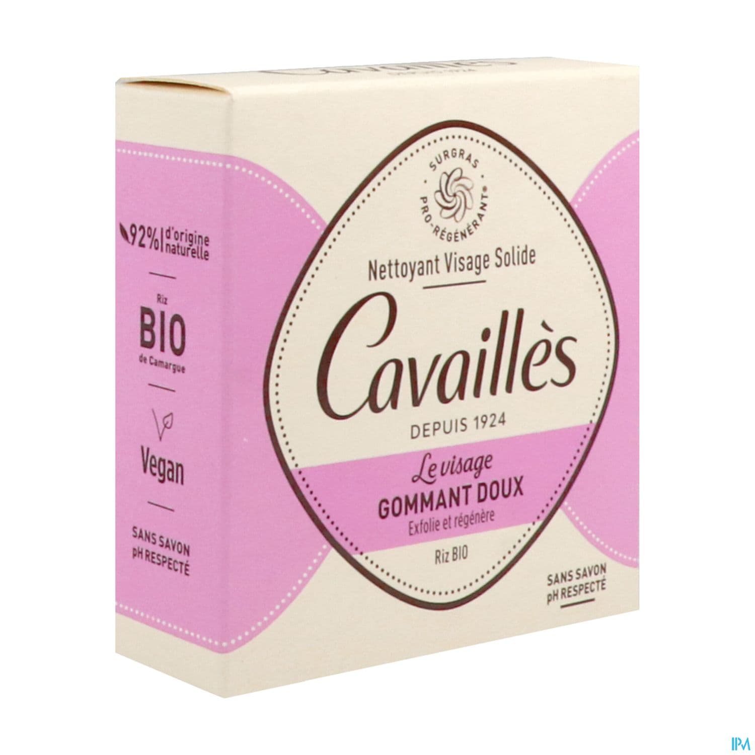 Roge Cavailles Nettoyant Visage Solide Gommant Doux 70g