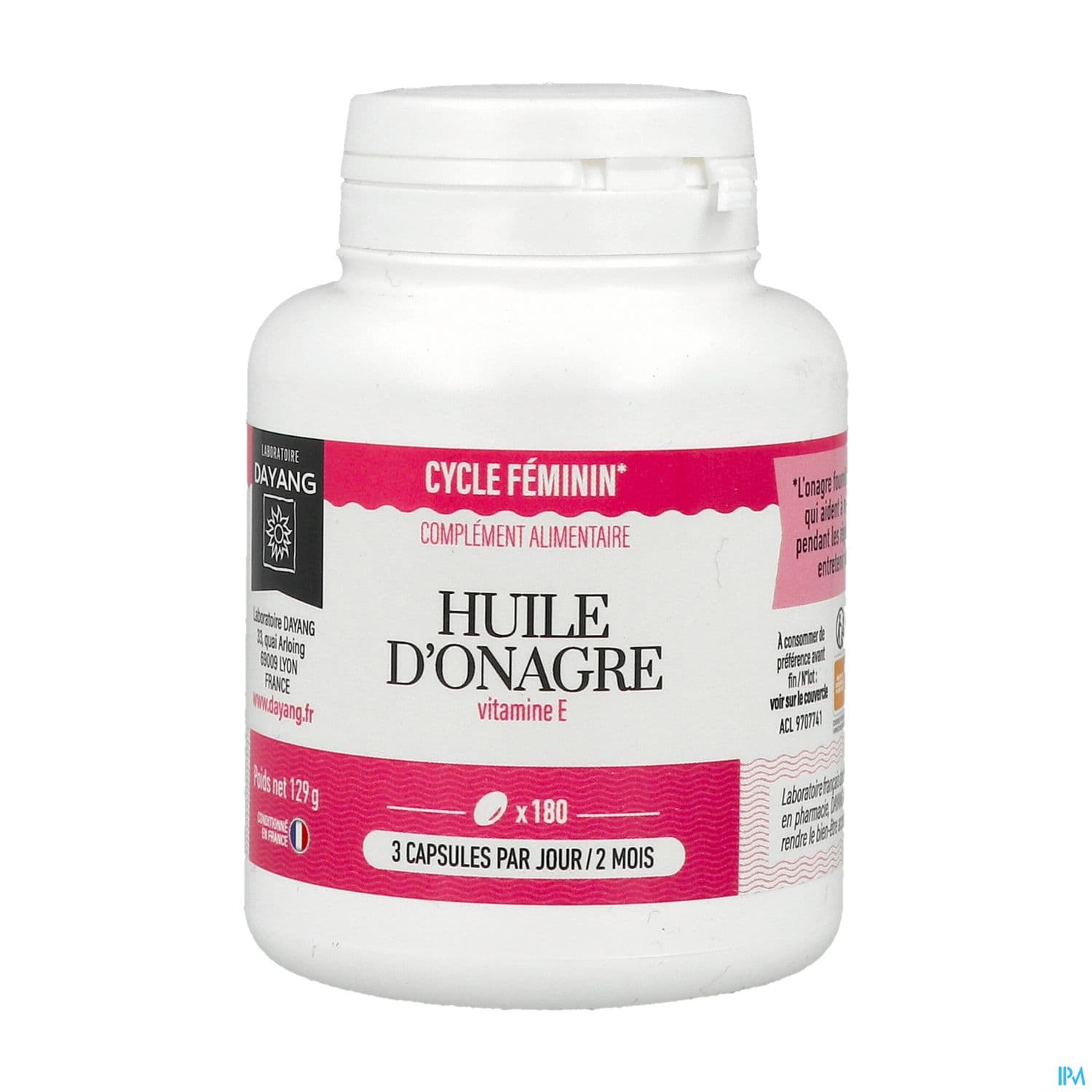 DAYANG ONAGRE 500MG CAPS180