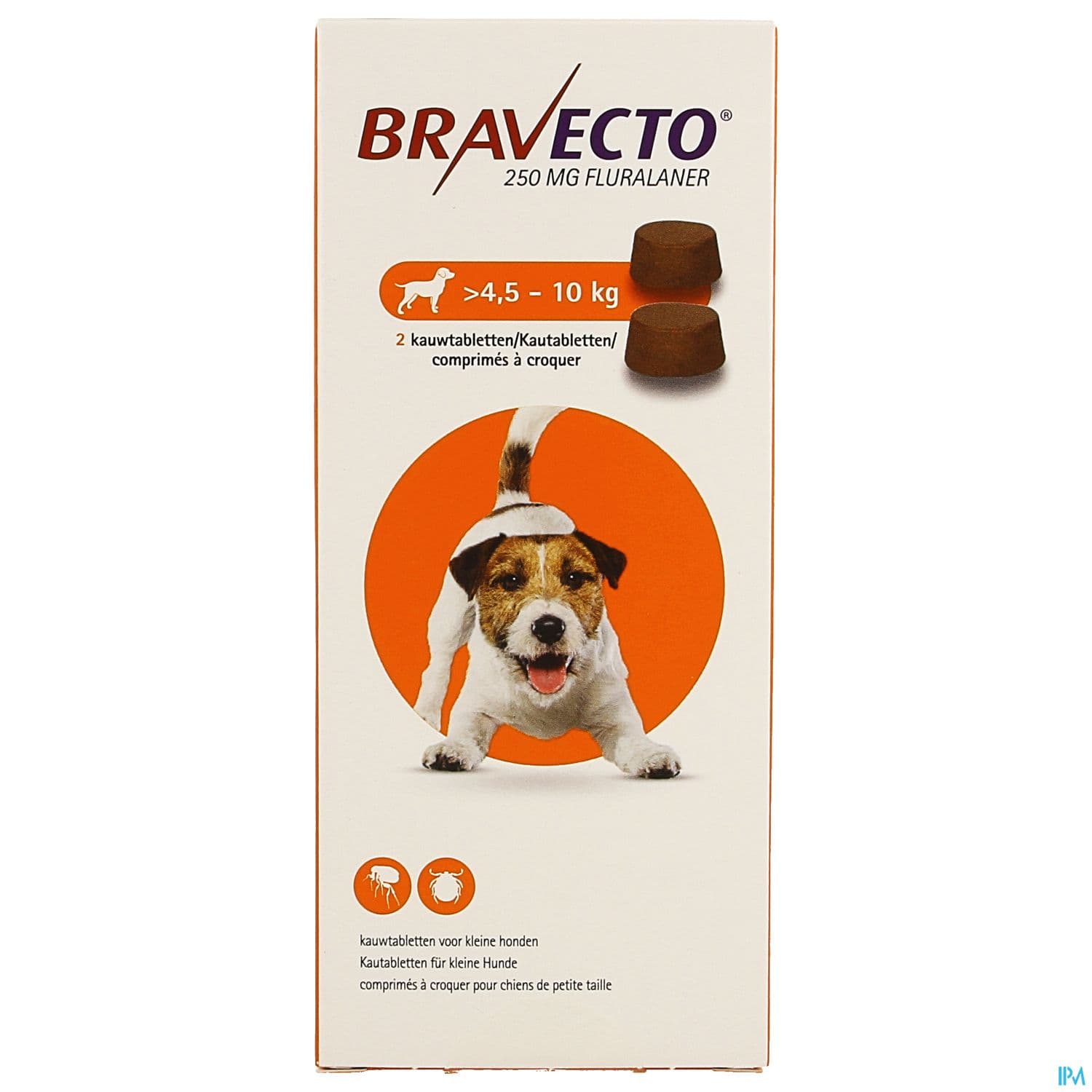 Bravecto Comprime A Croquer Chien 4kg5/10kg 2