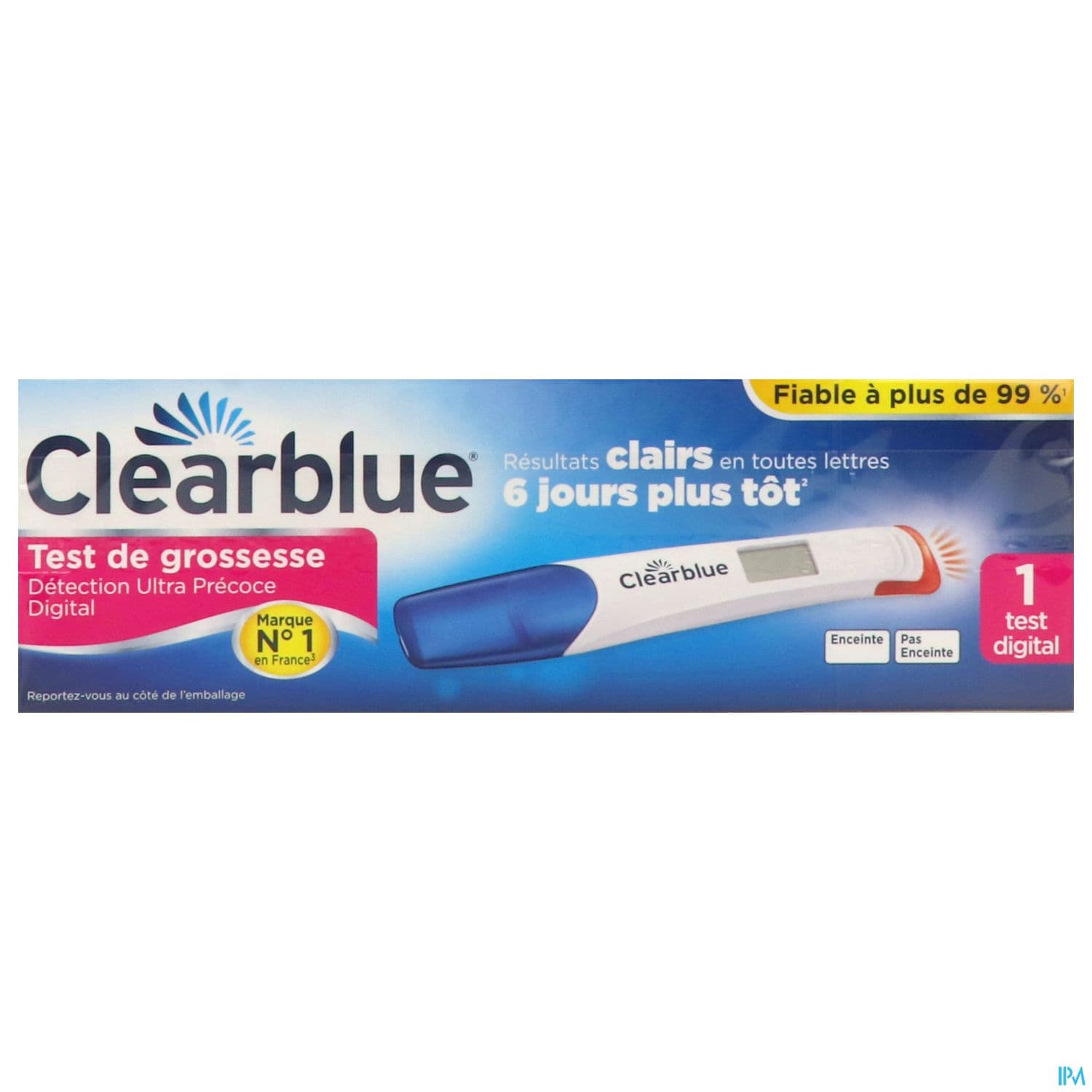 CLEARBLUE TEST GROS ULTRA PRECOCE1