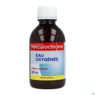 MERCUROCHROME EAU OXYGENEE 200ML