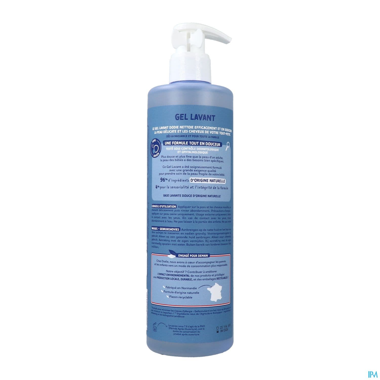 Dodie Gel Lavant 3en1 500ml