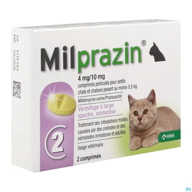 MILPRAZIN 4MG/10MG CHAT CPR 2
