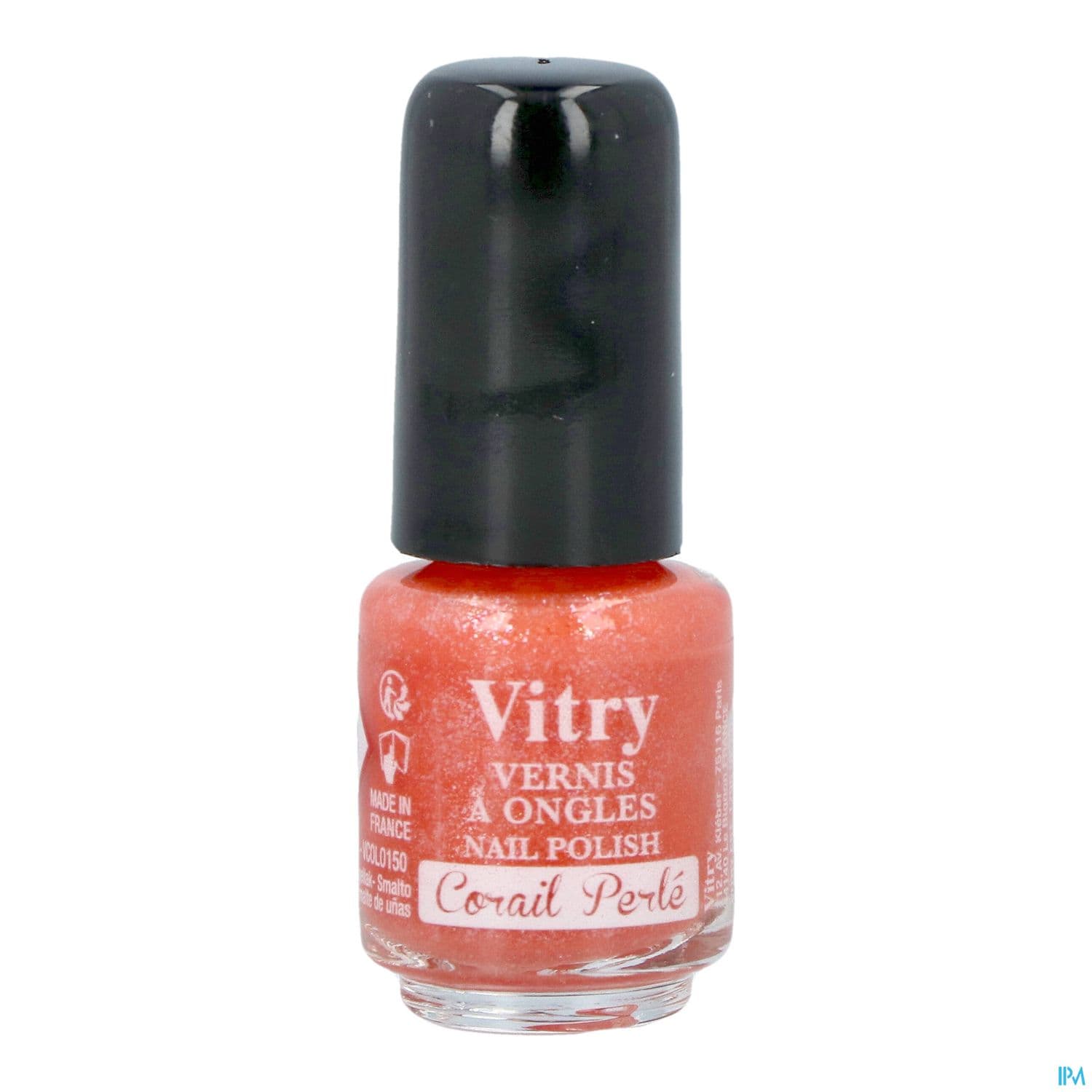VITRY MINI VERNIS CORAIL PERLE 4ML