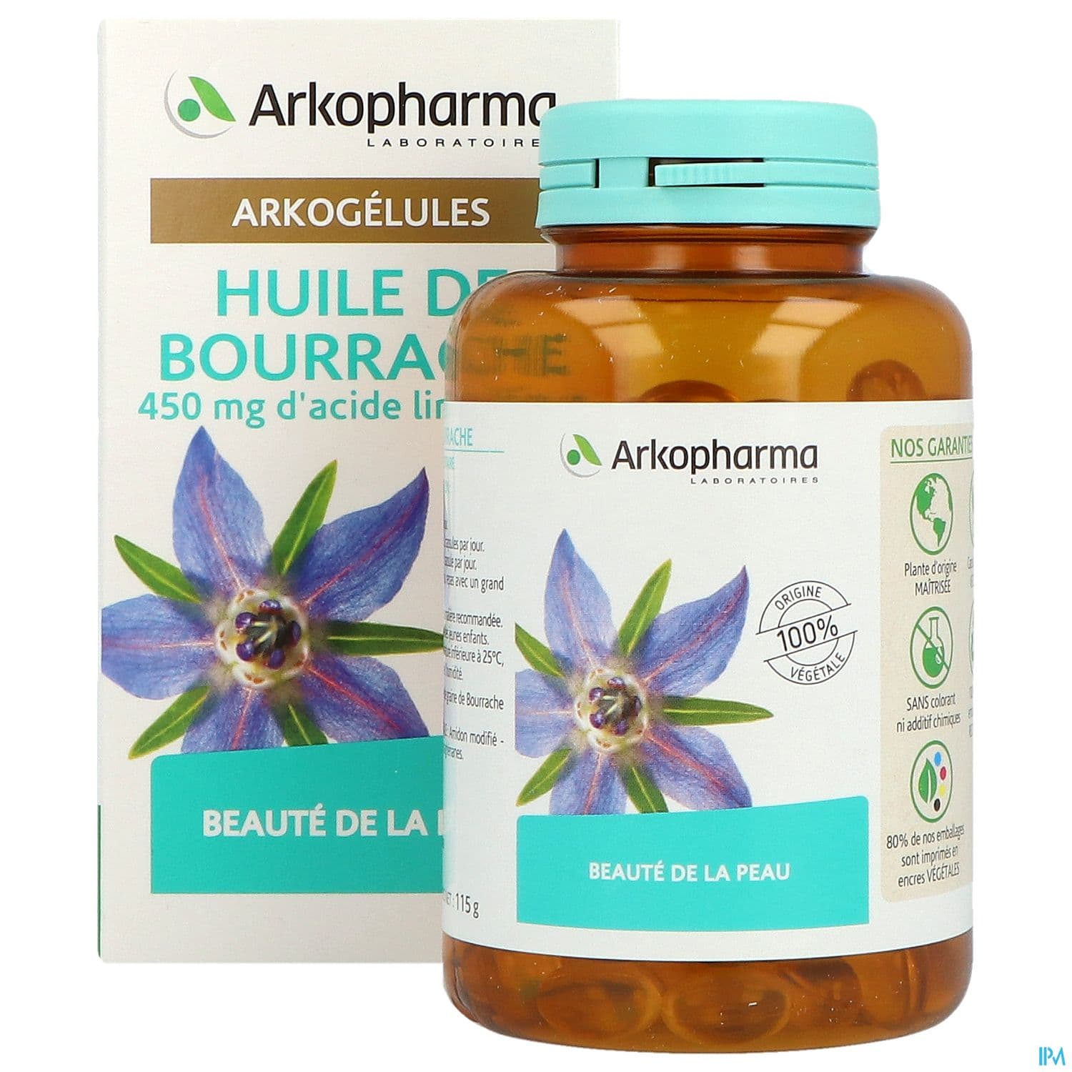 ARKOG HUILE BOURRACHE CAP 180