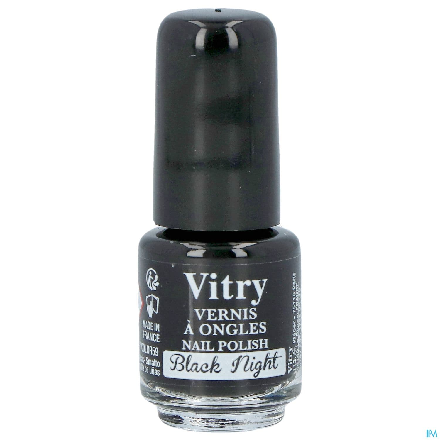 VITRY MINI VERNIS BLACK NIGHT 4ML