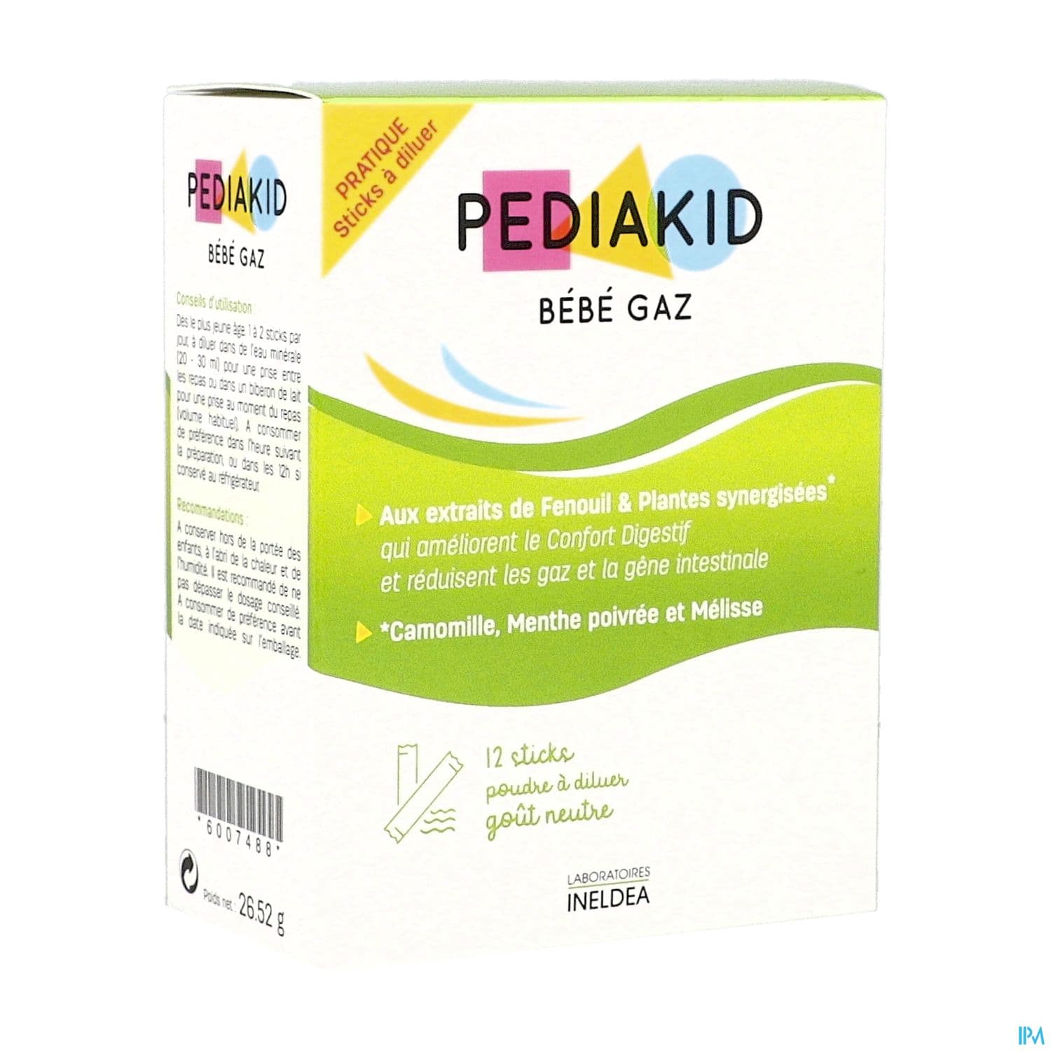 Pediakid Gaz Stick 12