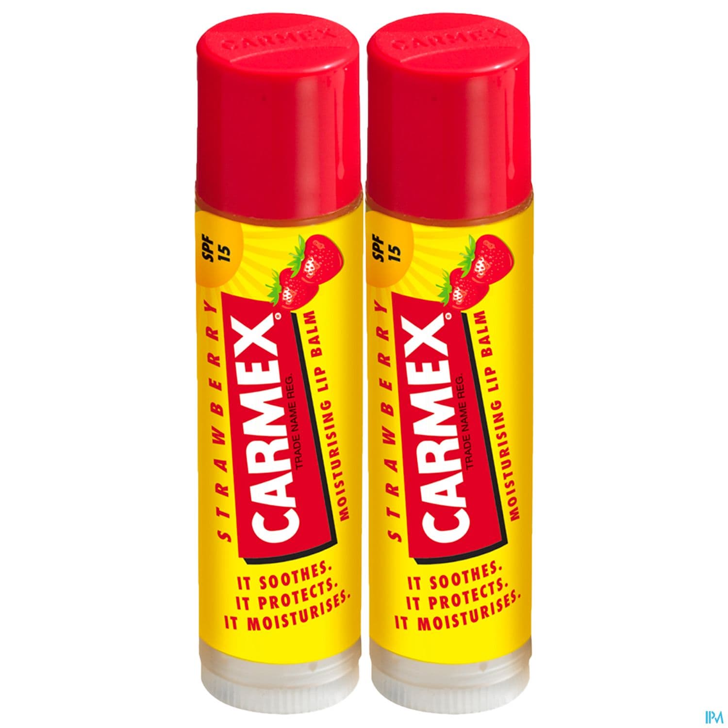 CARMEX STICK LEV SPF15 FRAISE X2