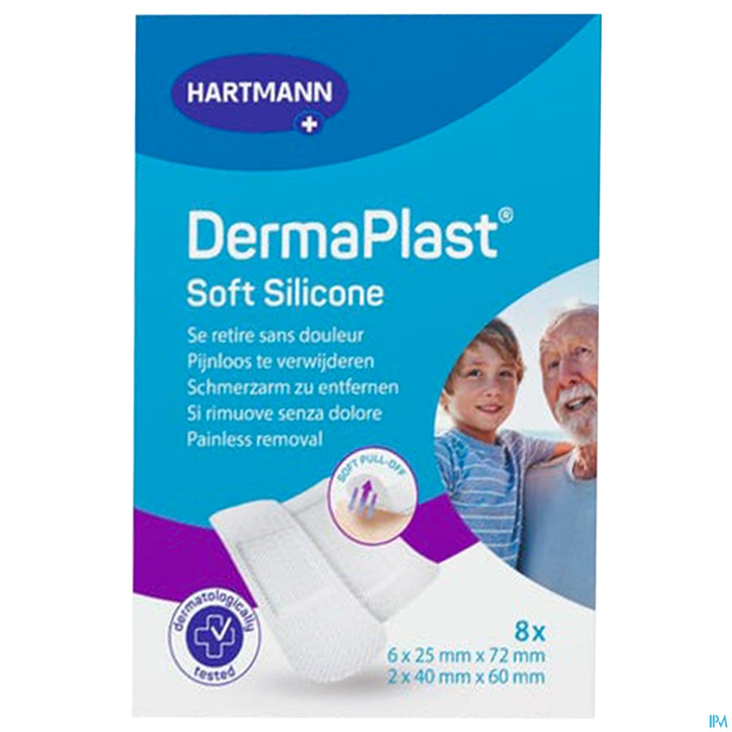 DERMAPLAST SOFT SILIC 2 TAILLE X8