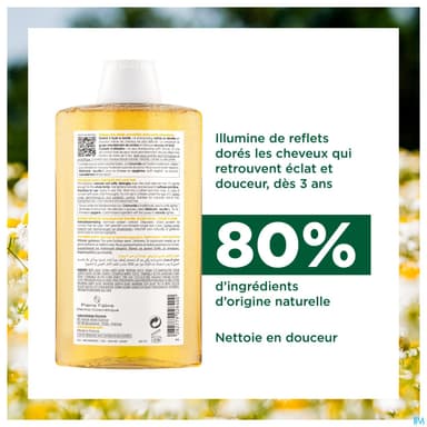 KLORANE SH CAMOMILLE400ML