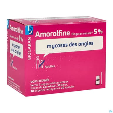 AMOROLFINE 5% BGR CONS VER FL2,5ML