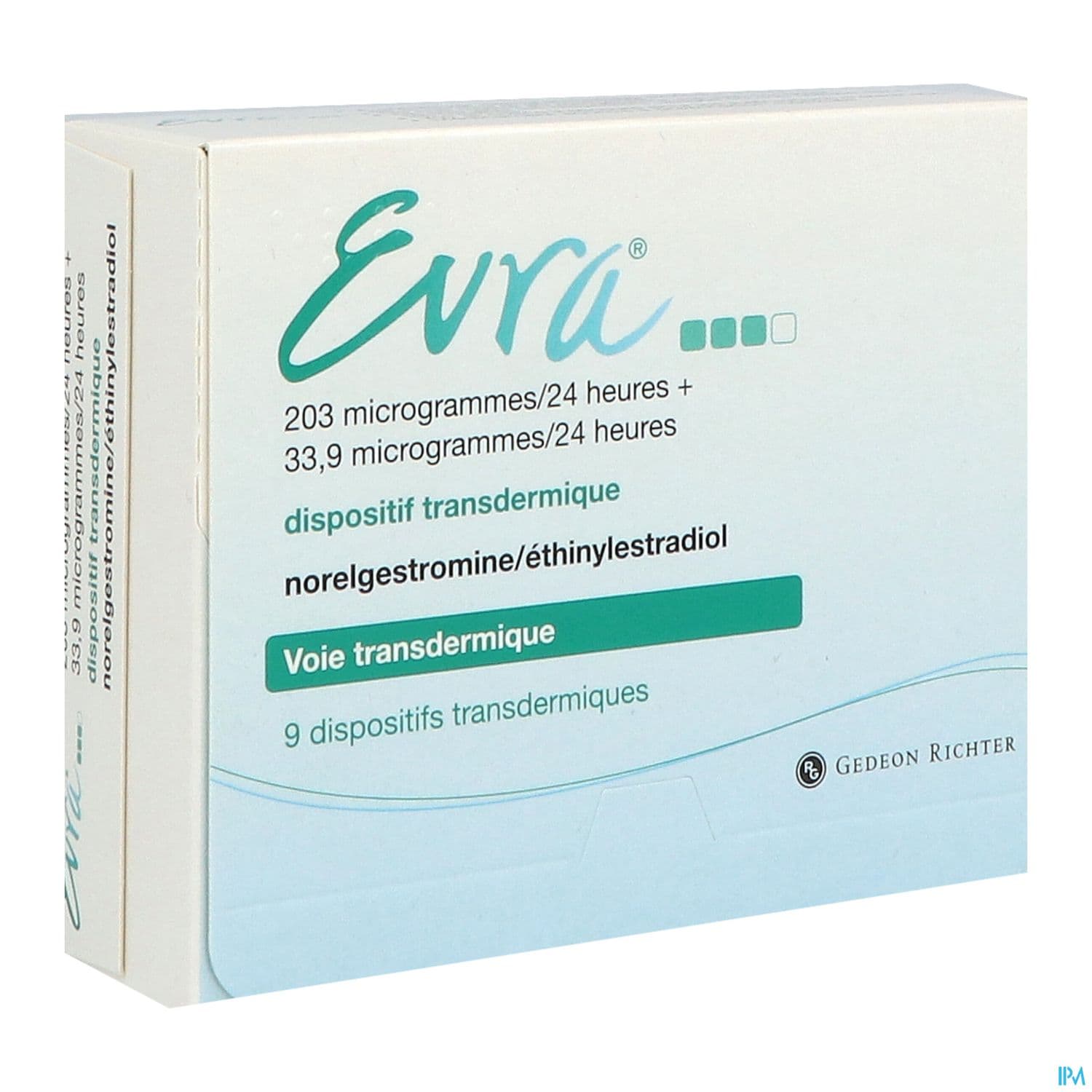 Evra 203mcg/33.9mcg/24h Dispositif Transdermique 9
