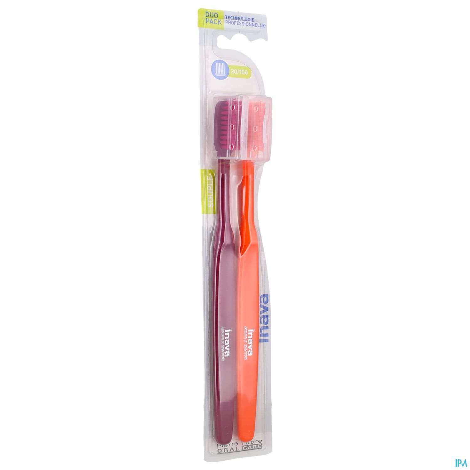 Inava Chirurgicale Brosse A Dents 20/100 Souple X2